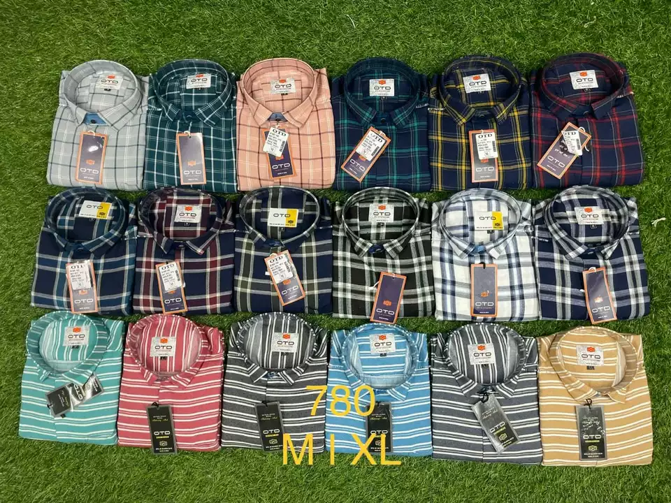 Checks shirts  uploaded by Anand Fashion on 9/3/2022