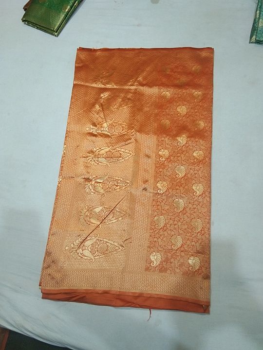 Katan silk with all over work uploaded by business on 12/8/2020