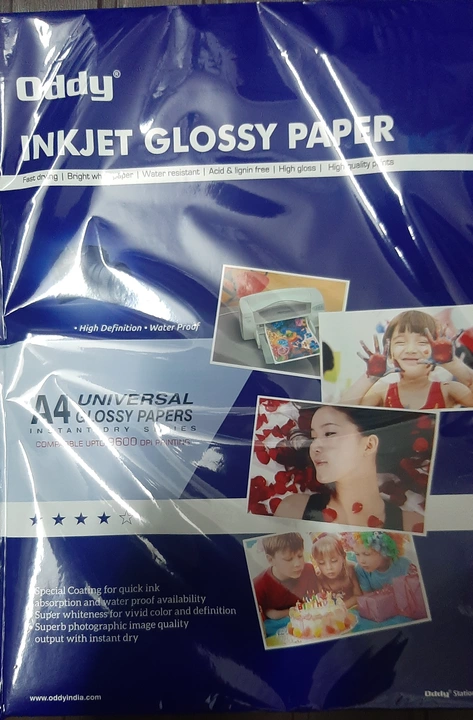 ODDY INKJET GLOSSY PAPER Q30 GSM uploaded by business on 9/3/2022