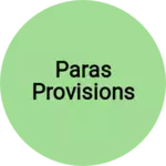 Business logo of PARAS PROVISIONS