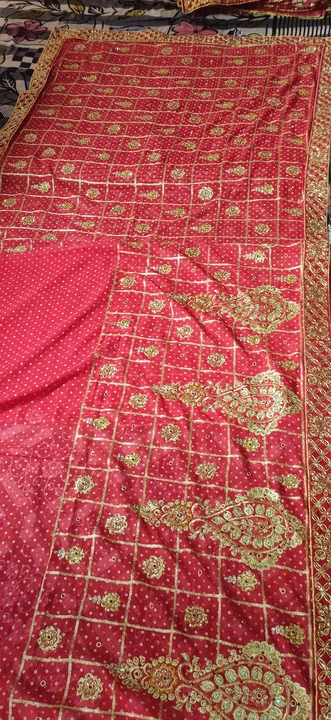 Fancy Chunri saree  uploaded by business on 9/3/2022