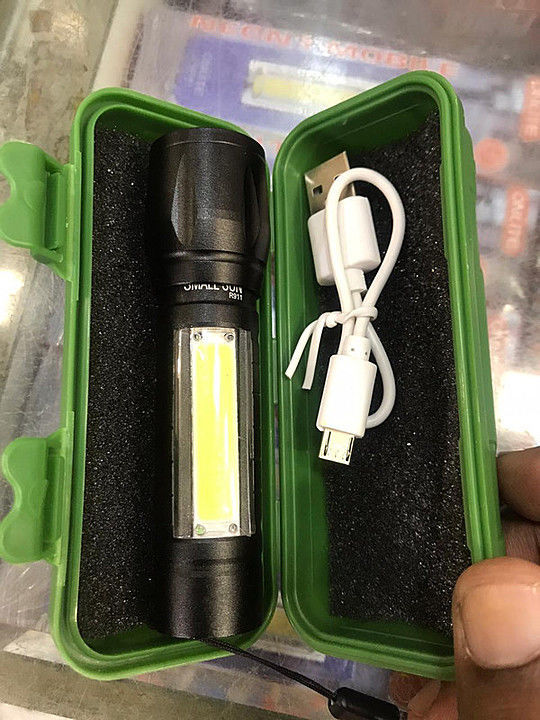 Brand World Torch - USB Charge Zoomable LED Torch Light ( 500 Meter Range) uploaded by Insignia Exhibition & Events  on 12/8/2020