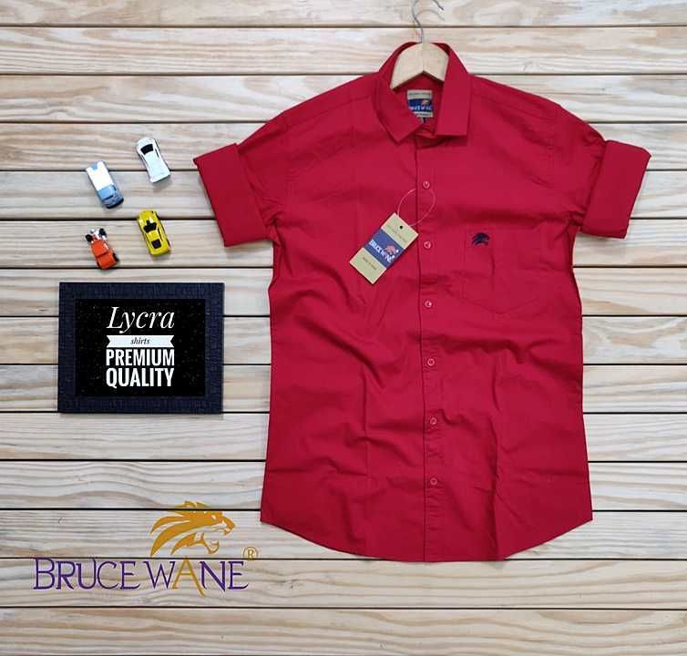 Post image *OPEN ORDER*

*LYCRA SHIRTS*

*MEN'S plain shirts*

Brand- *BRUCEWANE ®*           

🆒PRICE:- *330 rs+ SHIP*

*SHIP CHARGE*
(a) 1  peice -70 rs
(b) 2 and 3peice -100 rs

👉FABRIC:-  cotton LYCRA
👉 Mill made quality (BIRLA CENTURY MILL)
👉Emrodairy on pocket

▶SIZES:- *M,L,XL,XXL*

🆕PACKING:- POLY PACK

❤FULL GURANTEE FOR THE FABRIC &amp; STITCHING &amp; MOST OF THEM ALL IS GURANTEE FOR PRICE..😘