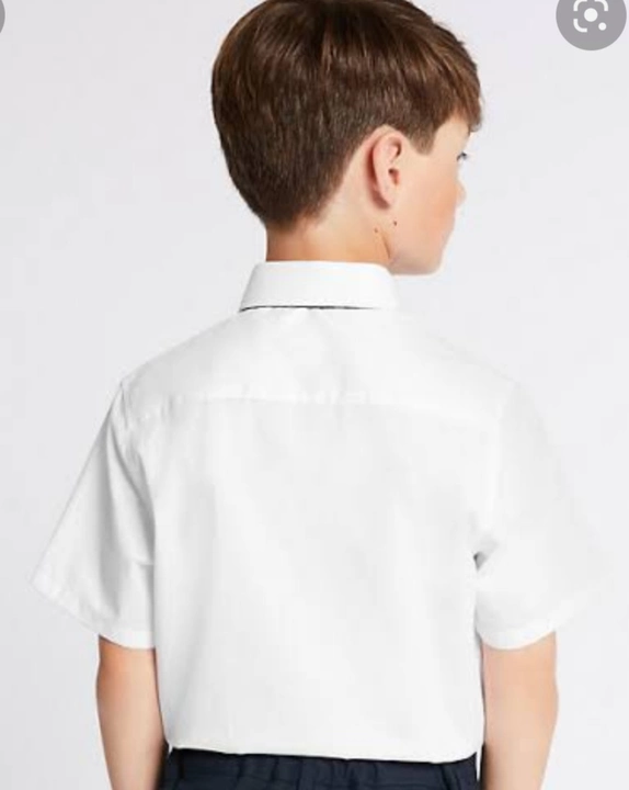 Uniform White T. Cotton Shirt (Half sleave)  uploaded by School Uniform Manifacturer on 9/4/2022
