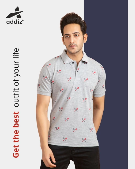 Printed Metty T-shirt For Men uploaded by Women_wholesale_hub on 9/4/2022