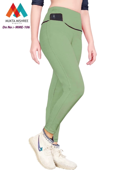 4 Way Lycra strachable Women's Yoga Pants uploaded by MUKTA MISHREE EXPORTS on 9/4/2022