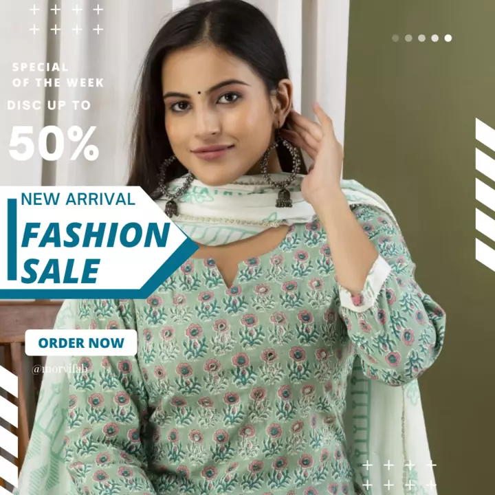 Srimati Straight Kurti with Pant and Mulmul Dupatta  uploaded by business on 9/4/2022
