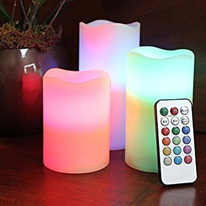 Brand World Color Changing Candles with Remote Control, Decorative Flameless LED Romantic Night  uploaded by Insignia Exhibition & Events  on 12/8/2020