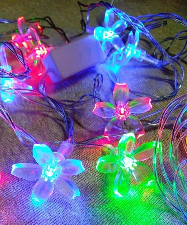Brand World Plug in, 3 meter - Flower Garland LED String Fairy Lights Crystal Flowers For Indoor  uploaded by Insignia Exhibition & Events  on 12/8/2020