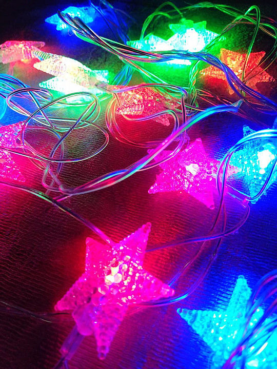 Brand World  3meter - 16 LED Star String Lights for Decoration, Indoor/Outdoor Diwali   uploaded by business on 12/8/2020