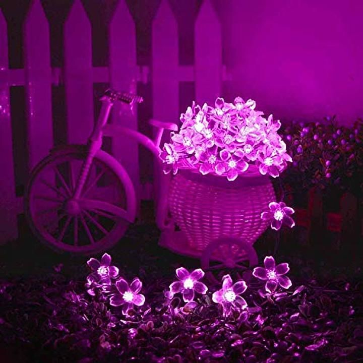 Brand World Plug in,3 meter - Flower Garland LED String Lights Crystal Flowers For Indoor - pack of2 uploaded by Insignia Exhibition & Events  on 12/8/2020