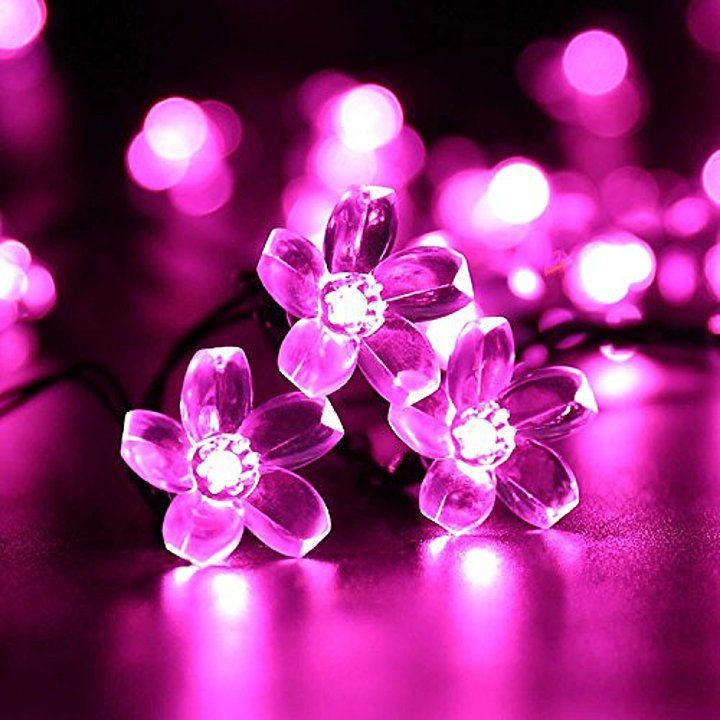 Brand World Plug in,3 meter - Flower Garland LED String Lights Crystal Flowers For Indoor - pack of2 uploaded by business on 12/8/2020