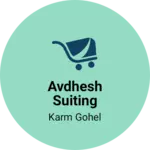 Business logo of Avdhesh suiting shirting