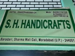 Business logo of  S H handicrafts  based out of Moradabad