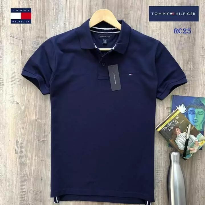 Men's collar T shirt Polo - Navy colour uploaded by business on 9/4/2022