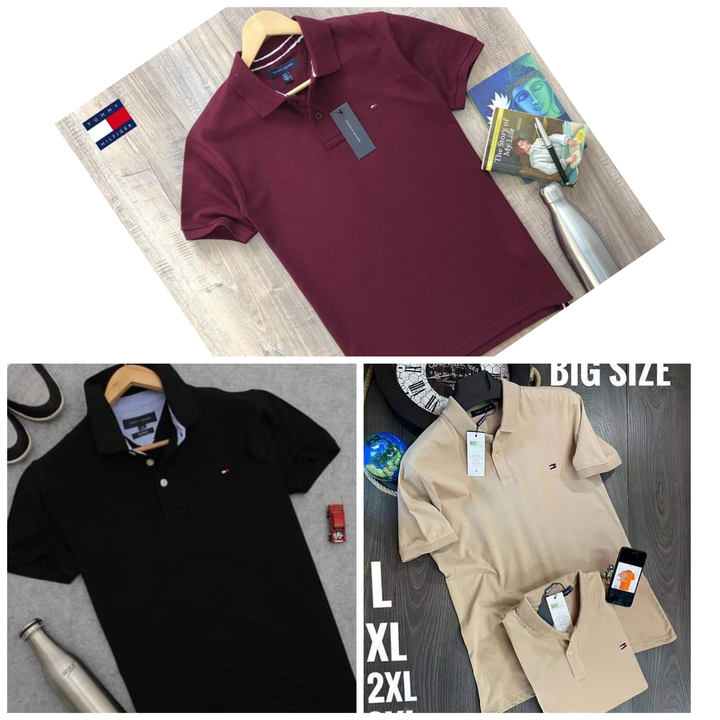 Men's collar T shirt - 3 pcs uploaded by SKY HIGH APPARELS on 9/4/2022