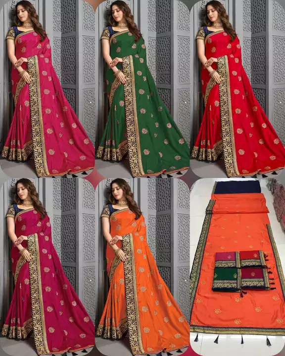 Designer Embrodery Women saree uploaded by Fabzone on 9/4/2022