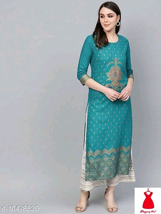 *Trendy Graceful Women Kurta Sets*
Kurta Fabric: Rayon
Bottomwear Fabric: Rayo uploaded by business on 12/8/2020