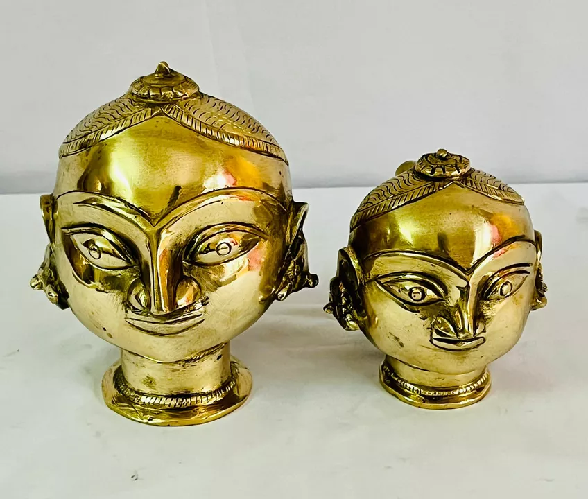 Gauri face uploaded by Subham handicrafts on 9/4/2022