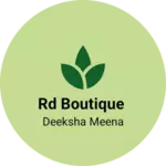 Business logo of Rd boutique