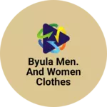 Business logo of BYULA MEN. AND WOMEN CLOTHES MARCHENT