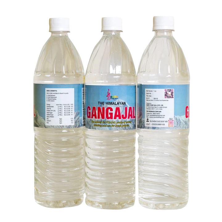 The Himalayan Ganga jal 1ltr 3 combo pack  uploaded by business on 9/4/2022