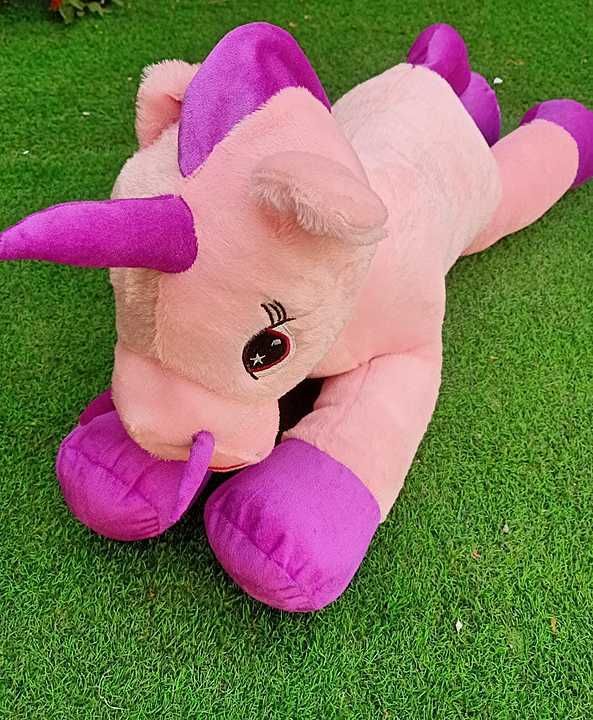 Post image *Price reduced*

_All new item_ 😍😍

   *SLEEPING-UNICORN*

          _For online_   ♠️

 *Size* - 100 cm

 *Weight* - 2 kg 

 *Fabric* -  soft velvet fur

*color* - pink-purple

 *Price* - rs 620 only

Best item for Girls &amp; Boys Birthday Gifts 

🦄🦄🦄🦄🦄🦄🦄🦄🦄