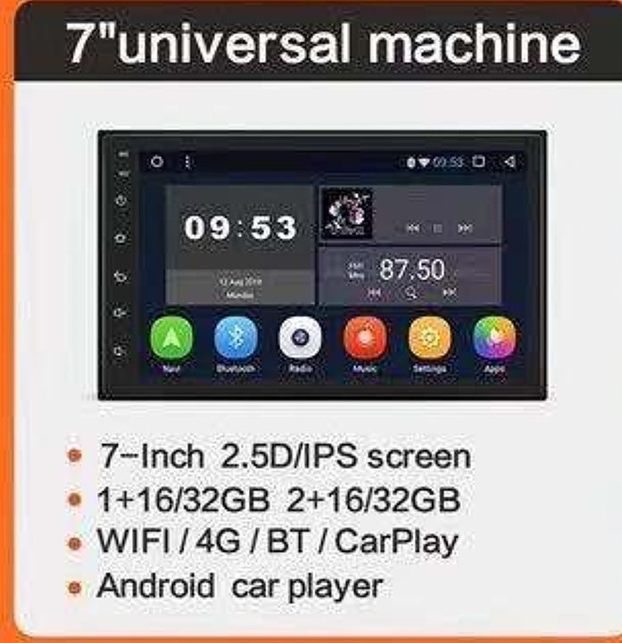 Post image Hey! Checkout my new collection called Universal 7" Car Android Player .