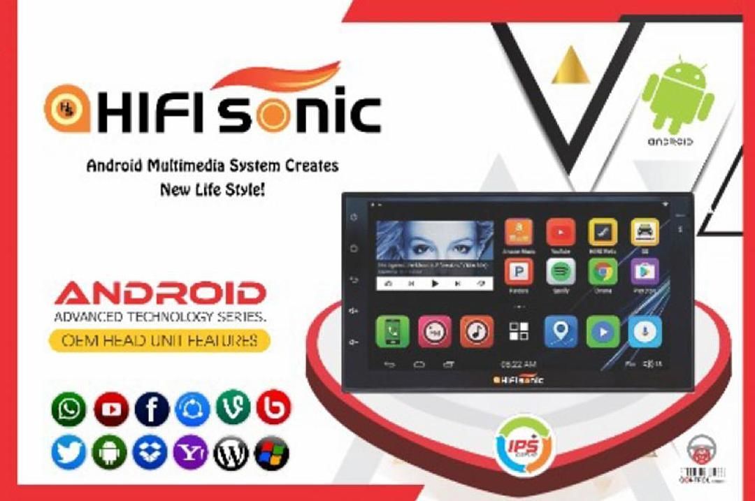 Post image 9" HIFISONIC device avialable with 2 HD cameras ( front camera &amp; back camera)
1- very good radio 
2- 32 band very  good DSP
3-higher performance fast speed
4- 2G+32G memory 
5- dual camera DVR (front camera+rear camera)
6-  real Android 10.0