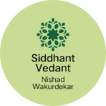 Business logo of Siddhant Vedant Fashion house