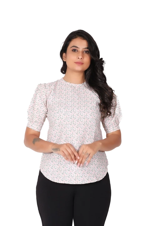Fancy Digital Printing Designer Reyon tops for women  uploaded by Ravisha fashion on 9/5/2022