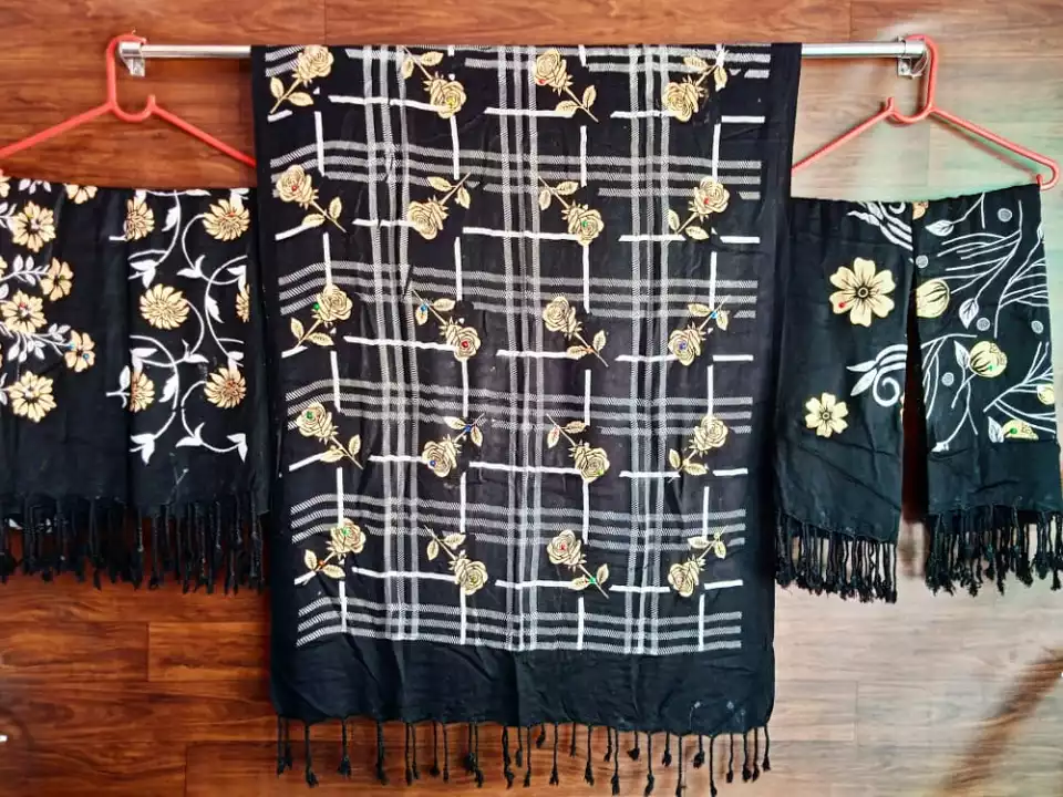 Sathan black double gold uploaded by Adnan handloom on 9/5/2022