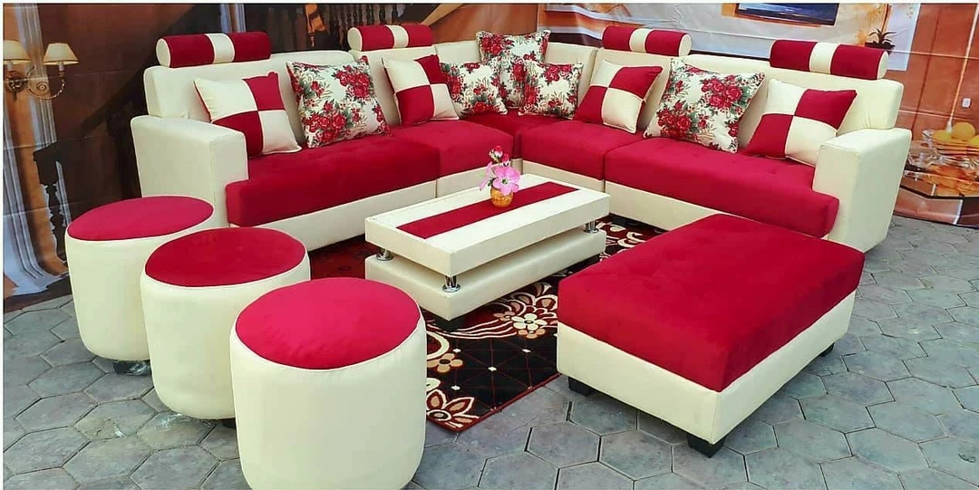 Complete L - Shape Sofa Set uploaded by Sharma furniture on 9/5/2022