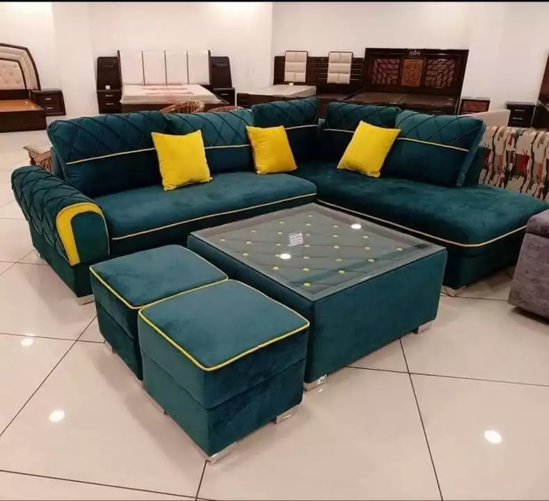 Premium L - Shape Sofa Set uploaded by Sharma furniture on 9/5/2022