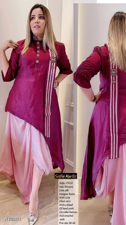 Selfie Kurtis new launch dress uploaded by Wholesale price shop on 9/5/2022