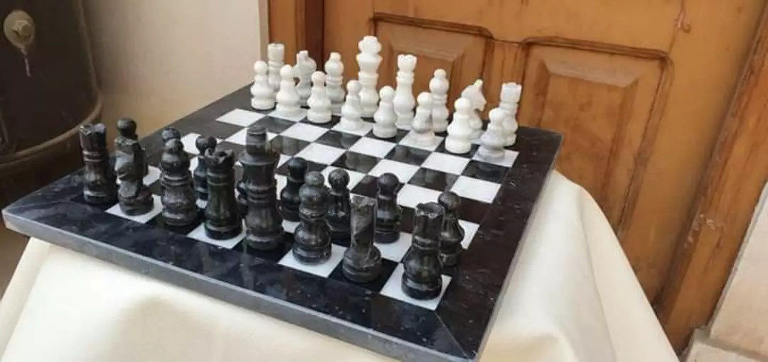 Beautiful marble chess set  uploaded by MUKHTYAR AHMED HAJI GULAM MUSTAFA on 9/5/2022