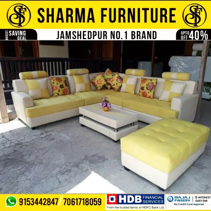 High Quality Corner Sofa Complete Set uploaded by Sharma furniture on 9/5/2022