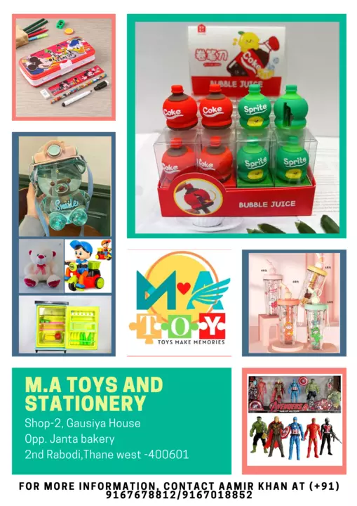 Post image Whatsapp or call 9167678812/9167018852 for wholesale and Retail Quirky or gift items Toys ans stationery