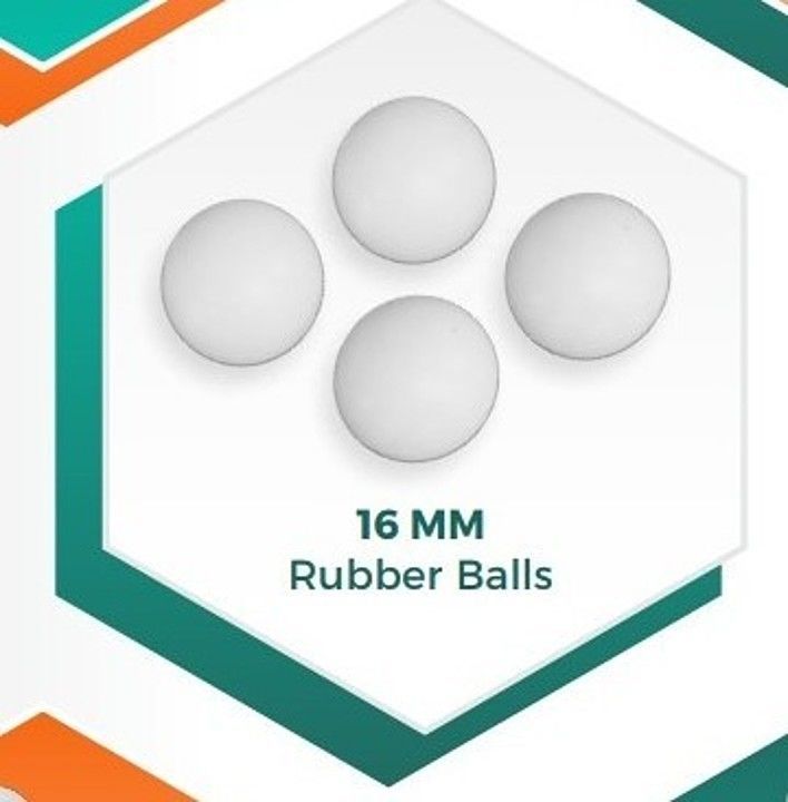 16mm 100 %food grade and high resilience rubber balls  uploaded by business on 6/25/2020