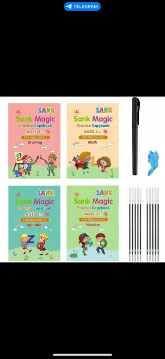 Set of writing magic books  uploaded by Sadar bazar delhi 9315440334 on 9/5/2022