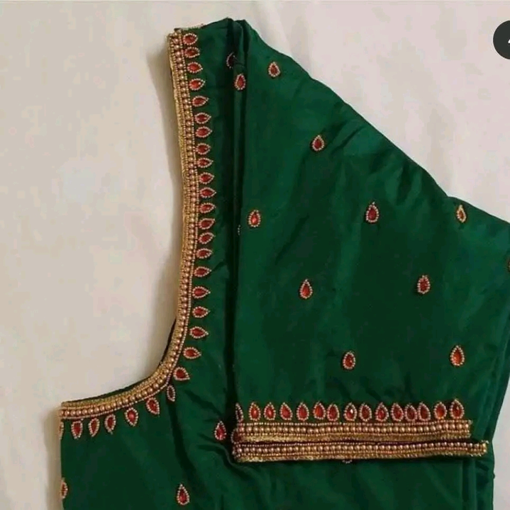 Post image We do customised aari work blouses and exclusive bridal blouse designs 
Worldwide shipping available 
Wtsapp number 9952409757

Priya's Aari Boutique
Group 1
https://chat.whatsapp.com/ISInGoJZcX32oCogsXDhzT

Group 2
https://chat.whatsapp.com/Ih2YP2VaAdaAiGuQu5UgGs