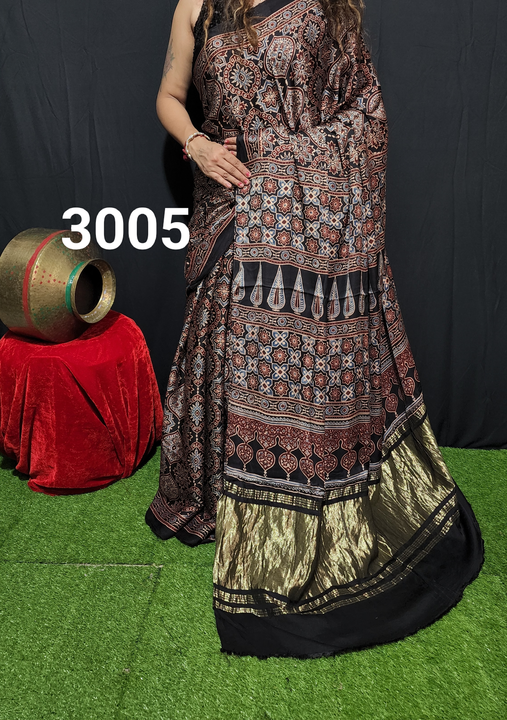 Product uploaded by Block print saree on 9/5/2022