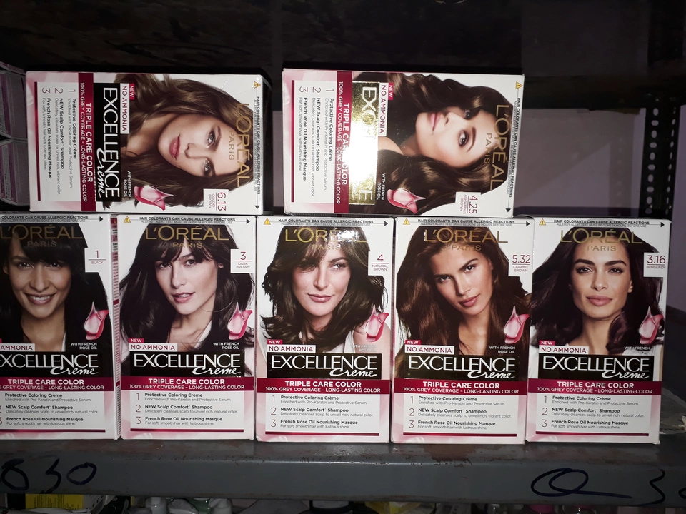 LOREAL ECXELLENCE HAIR COLOUR  uploaded by RADHA COSMETICS on 9/5/2022