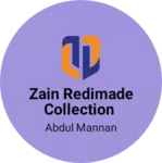 Business logo of Zain redimade collection