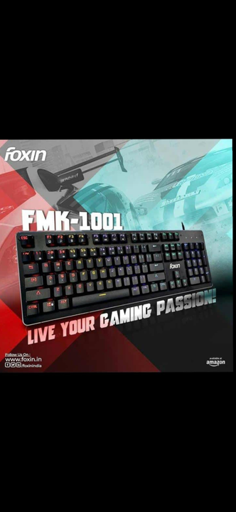 Foxin Gaming keyboard Available  uploaded by Neel it serve on 9/6/2022