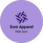 Business logo of Soni apparel