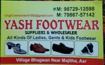 Business logo of Yash footwear