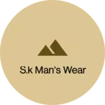 Business logo of S.k man's wear