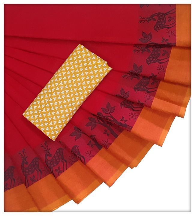 Pure cotton sarees uploaded by business on 6/25/2020