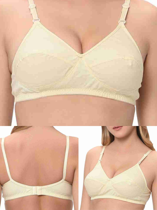 Plane cotton bra uploaded by business on 9/6/2022